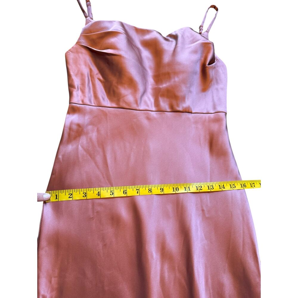 Revelry Satin Gown - Size 6 - Picture 7 of 13